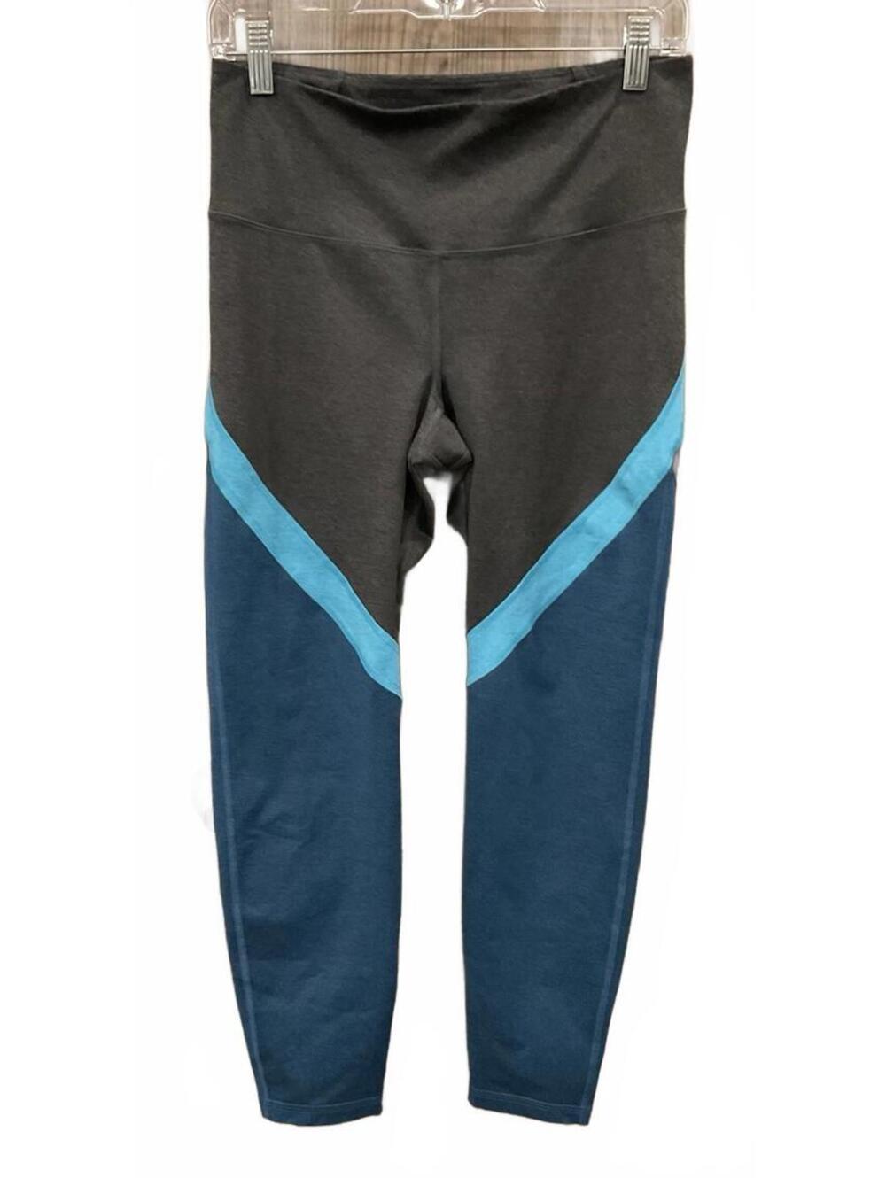 Old Navy Womens Athletic Leggings Blue/gray Size Large